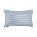Axyaa Checkered Stripe Pillowcase Blue Series 45x45cm Home Office Decor