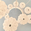 Axyaa Crystal Chandelier Ceiling Lamp LED Indoor Living Room Lighting