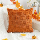 Halloween Plush Pumpkin Pillowcase by Axyaa