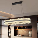 Axyaa Modern Pendant Chandeliers for Living & Dining Room, LED Indoor Hanging Light
