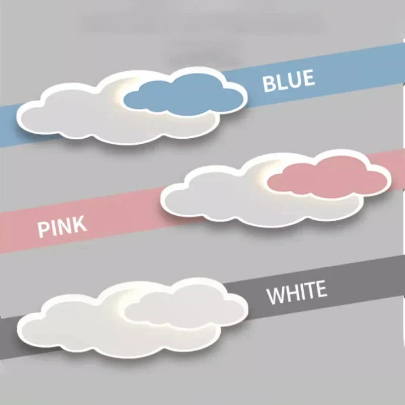 Axyaa Cloud Ceiling Light for Girl's Room - Modern Design, Original Decor Fixture