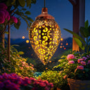 Axyaa Solar Lantern: Outdoor Pathway Garden Light, Waterproof Decorative Lighting for Yard/Patio