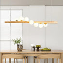 Axyaa Milk White Glass Balls Pendant Chandelier LED Lighting Fixture
