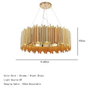Axyaa Pipe Organ Staircase Pendant Light: Modern Chandelier LED Grand Hanging Lamp