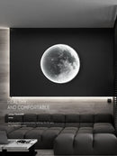 Moon Wall Light Nordic Creative Living Room Modern Decorative Lamp Bedroom Axyaa