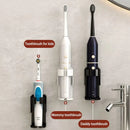 Axyaa Wall-Mounted Toothbrush Holder & Storage Shelf
