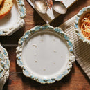 Axyaa Retro Relief Ceramic Tableware Set