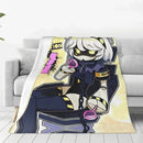 Axyaa Murder Drone Fleece Throw Blanket