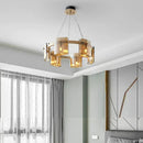 Axyaa Modern LED Pendant Chandeliers for Living Room and Dining Room。