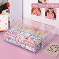 Axyaa Acrylic Desktop Organizer Stationery Storage Box