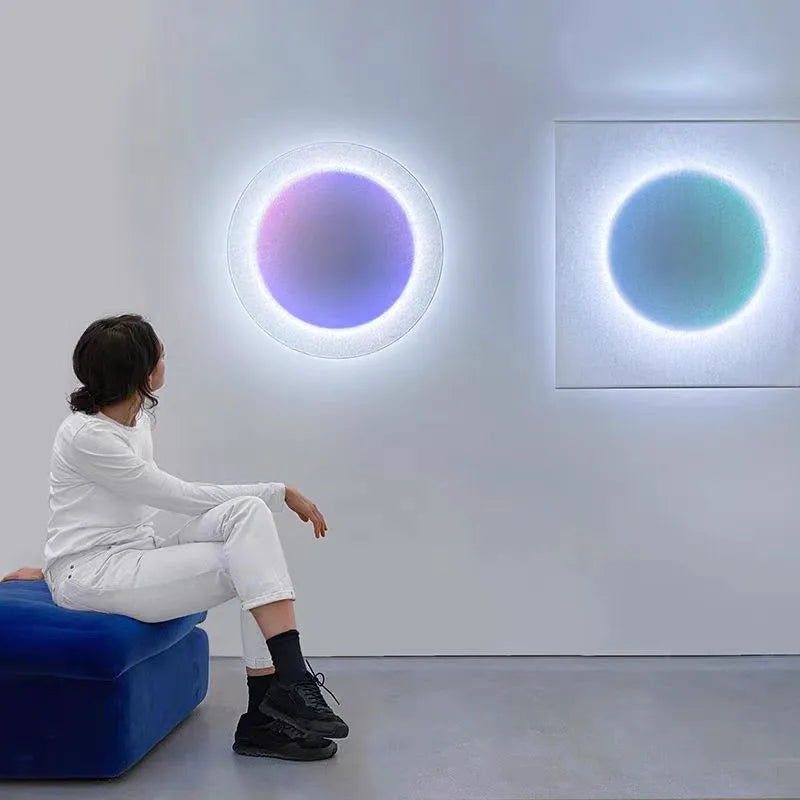 Axyaa Moonlight LED Wall Lamp - Dimmable Art Deco Lighting for Home and Hospitality