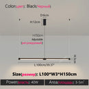 Axyaa LED Pendant Light Bar for Dining Table Kitchen Chandelier