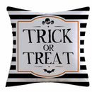 Axyaa Spooky Pumpkin Bat Pillowcase for Home Sofa Cushion Decor
