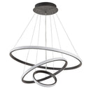 Axyaa Circles Chandelier 3 Rings Pendant Lamp
