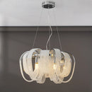 Axyaa Luxury Crystal Chandelier - Elegant Lighting for Various Spaces