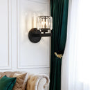 Axyaa Nordic Crystal Wall Lamp for Bedroom and Living Room