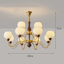 Axyaa Dining Room Chandelier Indoor Lighting Ceiling Lamps Elegant Pendant Lights