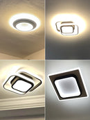 Axya LED Chandeliers: Modern Indoor Lighting for Bedroom, Hallway, Corridor, in White or Black