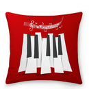 Axyaa Music Note Cushion Cover 45x45cm Pillowcase Decorative Pillow Home Decor