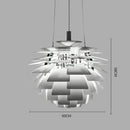 Axyaa Nordic Chiba Chandelier LED Pendant Light, Postmodern Aluminum Design
