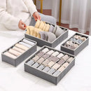 Axyaa Closet Organizer Box for Jeans Drawer Pants System Storage Organizer