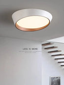 Axyaa Nordic Minimalist LED Ceiling Lamp with Dimmable Remote Control