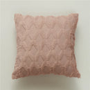Geometric Plush Cushion Cover 45*45 for Sofa, Living Room - Axyaa Branded Nordic Home Decor