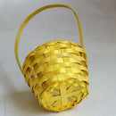 Axyaa Hand-Woven Flower Storage Baskets: 3 Shapes for Shopping & Storage