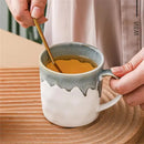 Axyaa Retro Ceramic Teacup Set - Creative Kitchen Tableware for Gifts