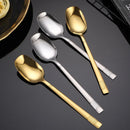 Axyaa Square Head Soup Spoon - High Quality Stainless Steel Cutlery