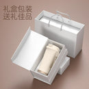 Axyaa Double Drink Straw Cup: Ceramic & Thermos, High-Value Portable Student & Work Cup