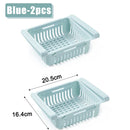 Axyaa Fridge Drawer Organizer for Food Fruit Egg Storage Shelf