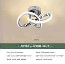 Axyaa Nordic Double Circle LED Lights for Home Indoor Decor