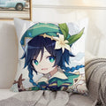 Axyaa Decorative Pillow Covers for Sofa Cushions - Genshin Impact Inspired Home Decor