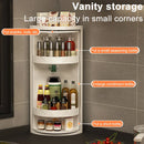 Axyaa Rotating Spice Rack & Bottle Holder with Adjustable Layers
