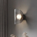 Axyaa Smoky Gray Glass Chandelier LED Pendant Light for Luxury Dining Room