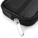 Axyaa Mesh Travel Makeup Bag Cosmetic Brush Organizer Kit Pouch Storage Accessories