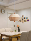 Axyaa Wabi Sabi Cotton Thread LED Pendant Lights for Dining Room Decor