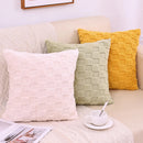 Axyaa Waffle Fabric Plush Pillowcase: Stylish Comfort for Home Decor and Bed Living Room