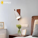 Axyaa Mid-Century Adjustable Reading Wall Lamps for Bedrooms & Airbnb Background Lighting