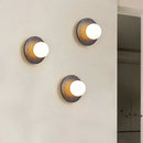 Axyaa Black Premium Stone LED Wall Sconce Light for Modern Home Decoration