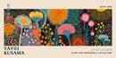 Yayoi Kusama Flower Poster Canvas Print Wall Art by Axyaa for Home Decor