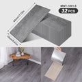 Axyaa Wood Grain Self-Adhesive Floor Strips: Peelable & Sticky for Living Room, Bedroom