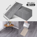 Axyaa Wood Grain Self-Adhesive Floor Strips: Peelable & Sticky for Living Room, Bedroom