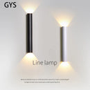 Axya LED Wall Lamp: Minimalist Up/Down Light for Home Decor