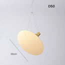 Axyaa Stainless Steel Mirror Ceiling Lamp for Modern Minimalist Living Room
