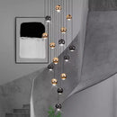 Axyaa Nordic LED Pendant Light Chandelier Modern Home Decor for Living Room