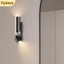 Axyaa Rose Gold LED Adjustable Wall Spotlight for Bedroom and Living Room