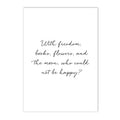Green Leaf & Flower Scenery Canvas Wall Art Print by Axyaa for Modern Home Decor