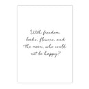 Green Leaf & Flower Scenery Canvas Wall Art Print by Axyaa for Modern Home Decor